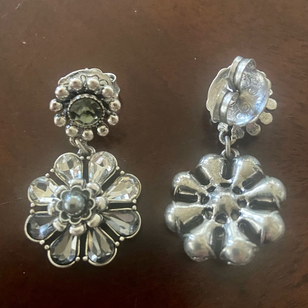 Miriam Haskell Set Gray Pearl,Silver Tone Metal-B… - image 6